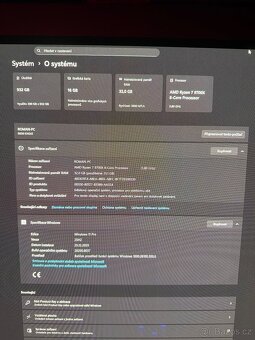 Herní pc Ryzen7 9700x | RX 9060 XT | 32GB RAM DDR5 - 3