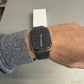 Apple Watch 7 45mm steinless steel, bez škrábance - 3