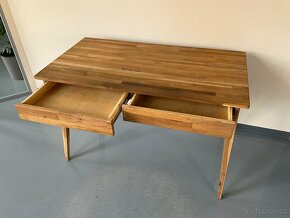Dřevěný kancelářský stůl - 3