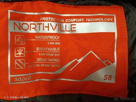 Nové lyžařské pánské kalhoty Northville vel.58 - 3