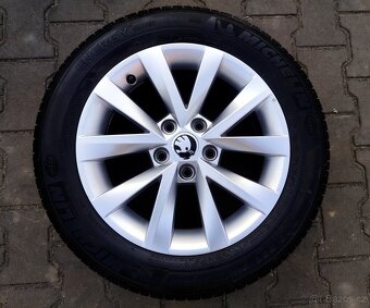 Alu kola originál Škoda Octavia III 5x112 R16 Alcatras - 3