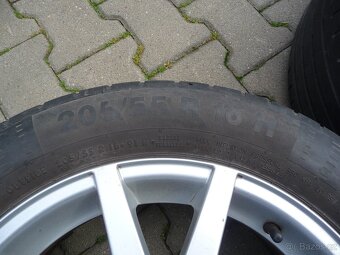 SADA ALU 16 ŠKODA SPIDER OCTÁVIA I RS 5x100 ET42 - 205/55R16 - 3
