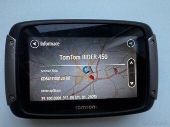 Moto navigace TomTom Rider 450 + příslušenství - 3