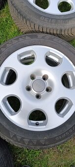 Prodám originální alu kola z Audi A6 C5. Alu R16 5x112 s pne - 3