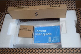 Fractal Design Torrent Black TG,nová, krabice, příslušenství - 3