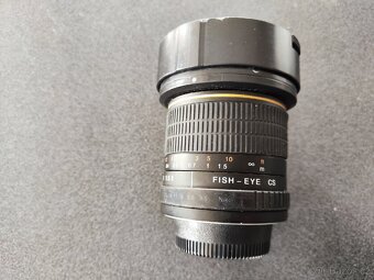 Objektiv Opteka 6,5mm/F3.5 pro Nikon "Fisheye" - rybí oko - 3