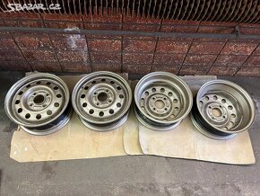 4 ocelové disky Ford Escort 4x108 (č. sady 87) - 3
