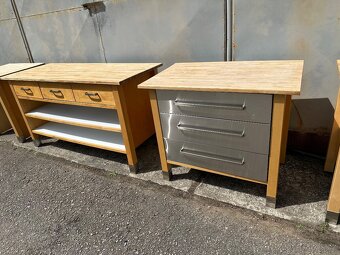 Ikea komoda s nerezovými šuplíky - kuchyn Varde - 3