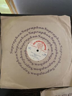 3 šelakové gramofonové desky Supraphon - 3
