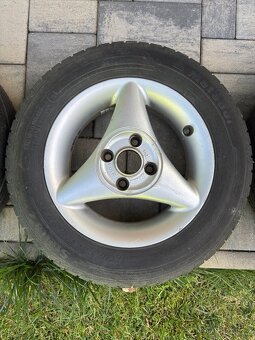 Opel corsa B, ALU kola R13, rozteč 4x100, vzorek 90 % - 3
