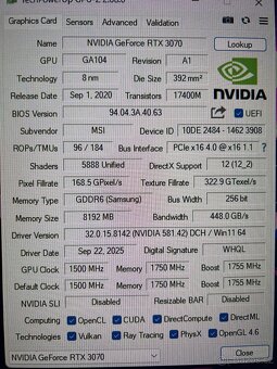 MSI RTX 3070 Ventus 3X OC - 3
