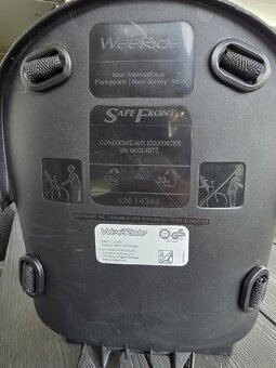 WEERIDE SAFE FRONT DELUXE Dětská přední sedačka na kolo - 3