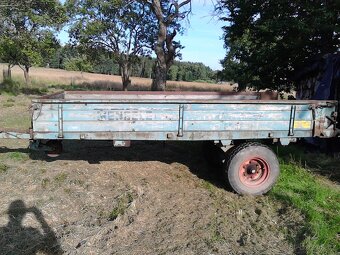 Jednoosý přívěs, rozmetadlo hnoje bez rozmetani - 3