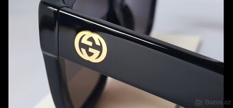 Gucci Gold Clubmaster - slnečné okuliare - 3