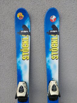 Dětské lyže STÖCKLI, 105 cm + lyžáky - 3