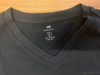 2 pánská trička z H&M, vel. S (chlapecké 164/170) - 3