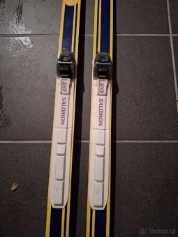Bezky Alpin, vazani Salomon, delka cca 196cm - 3