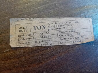 ŽIDLE TON 2 KS - 399 kč za obě. Jen osobní vyzvednutí Brno - 3