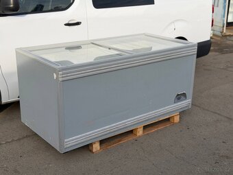 Prosklený pultový mrazák 175x85x85cm - 3