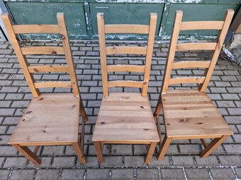 3x židle  ikea - 3