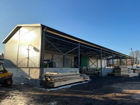 OCELOVÁ KONSTRUKCE HALY - MONTOVANÁ HALA 10x36x6m - 3