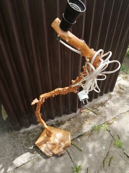 Stojací lampa ze samorostu z 2.pol.20.st. - 3