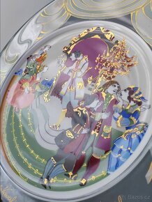 Nádherný velky sběratelsky porcelánový talíř od Rosenthal - 3