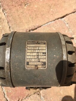 Elektromotor 220V, 16W, 1300 ot., Atlas Náchod - 3