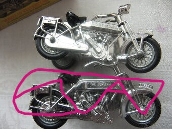 PREDAM MATCHBOX Yesteryear Y8-SUNBEAM motorcycle 1914 - 3