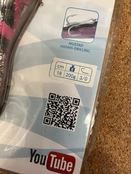 Balzer Adrenalin Arctic Shad 200 g Black/pink fireshark - 3