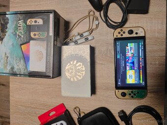 Nintendo Switch Oled Zelda TOTK edition - 3