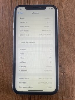 iPhone XR 128 GB – bílý – bez Face ID - 3