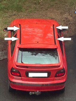 Příčníky na Renault Megane - 3