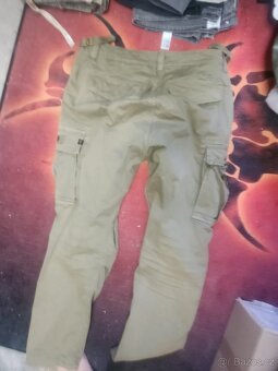 ALPHA INDUSTRIES cargo kalhoty zelene vel .36 stav 9/10 , s - 3