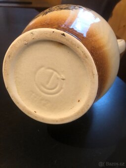 Porcelánový džbán s mysliveckým motivem - 3