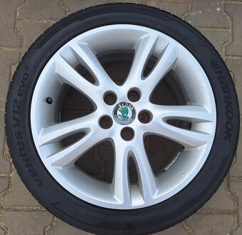 Disky originální Škoda Fabia II, Roomster 5x100 R16 Atria - 3
