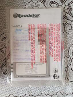 PRODÁM GRAMOFON ROADSTAR TTL8600 - 3