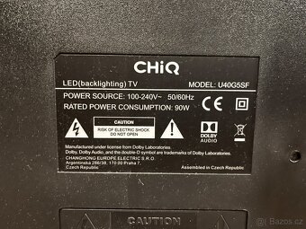 televize CHIQ U40G5SF - 3