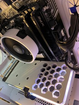 Herní PC White: Ryzen 5 5500 / RTX 3060TI/ 16gb RAM/ Záruka - 3