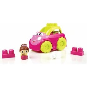 Vozík na stavebnici s autem Mega Bloks - 3
