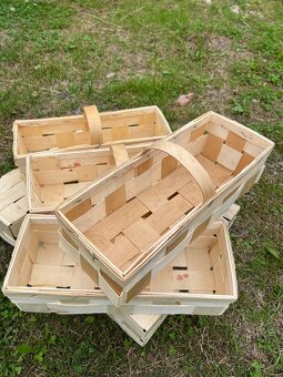 Dřevěný koš na ovoce,zeleninu - 3