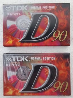 TDK D90 D-90EB Retro Audiokazeta - 3