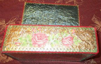 STARÁ RUČNĚ DĚLANÁ KRABIČKA - 3