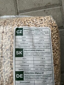 Dřevěné pelety Biomac Top A1 - 3