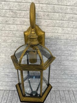 Stylová venkovní lucerna – nástěnné svítidlo(471) - 3