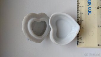 Porcelánová krabička - minidózička, šperkovnice - 3