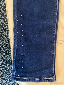 Modré jeans zn. Miss Natalie - vel. 30 - 3