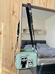 MINTOVÁ CROSSBODY KABELKA KARL LAGERFELD - 3