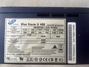 Pc zdroj 400 W - 3