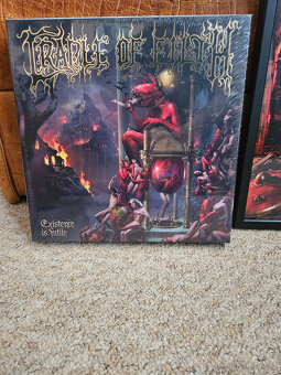 Cradle Of Filth -Existence Is Futile Ltd. + podepsaný plakát - 3